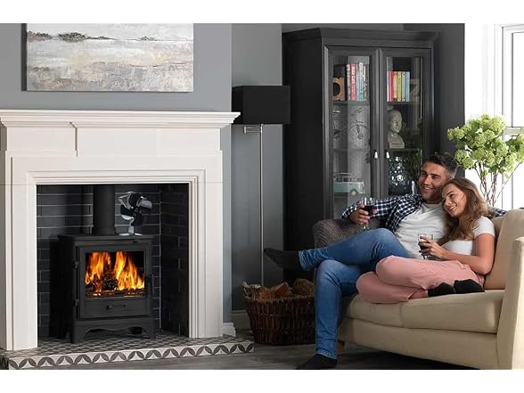 HEUNGBERANT HEUNGBERANT Wood Burning Stove Fan Heat - Gallery 5