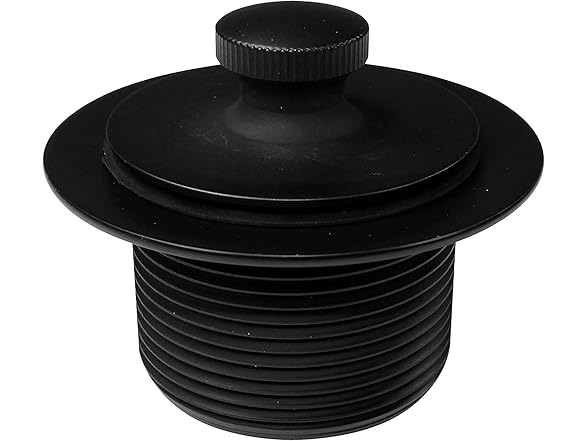 Westbrass Pull & Drain Sch. 40 PVC Bath Waste- Black