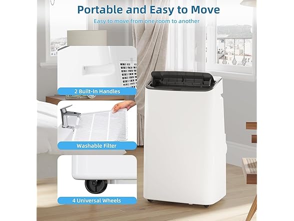 TranquilNest Portable Air Conditioner - 14,000 BTU