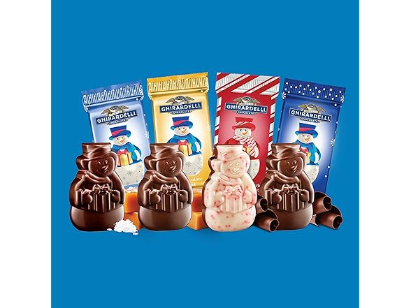 Ghirardelli Holiday Choc Snowmen 15oz