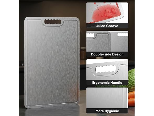 ROTTOGOON Titanium Cutting Board 11.5x8"