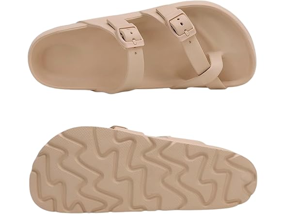 GARDMA Genuine Pillow Slippers -Khaki
