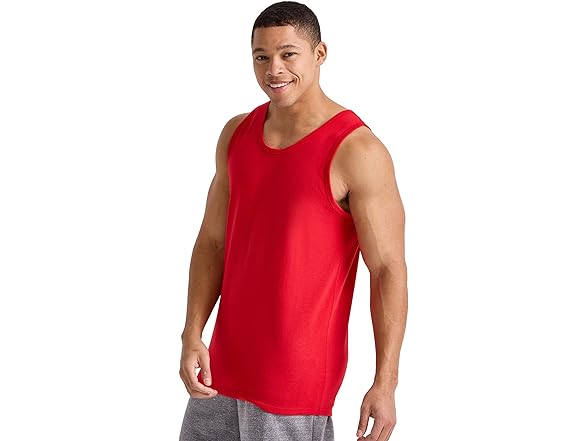 Hanes Mens Tank Top Pack White (S)