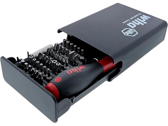 Wiha 71990 Security Bit Set, 39 Piece
