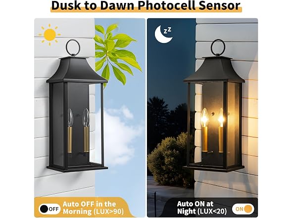 Lawyettle 20.6in Aluminum Porch Light