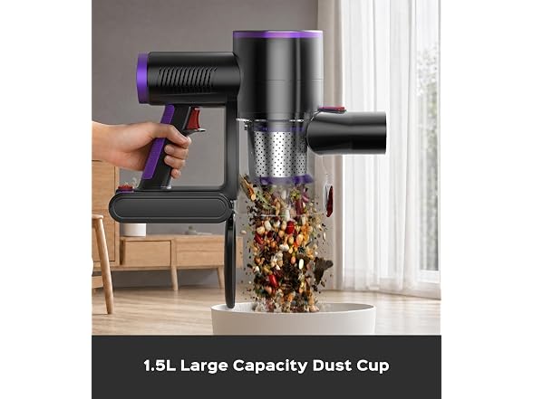 UKDMROX Cordless Vacuum Cleaner 550W