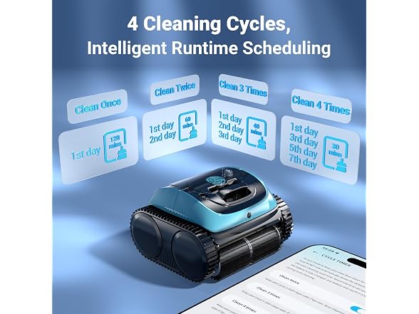 WINNY POOL CLEANER C1 Cordless Robotic Pool Vacuum
