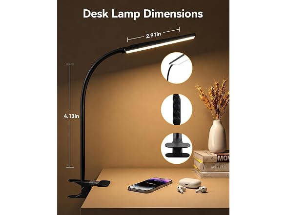 MONGERY Eye-Caring Adjustable LED