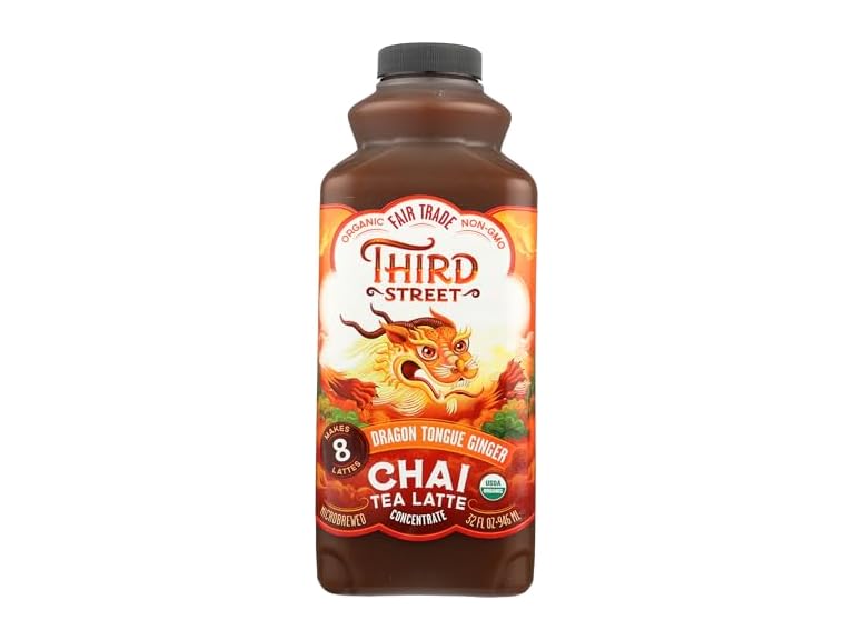 Third St Dragon Tongue Ginger Chai 32oz