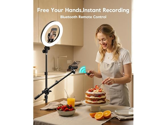 Upgrade Tripod Ring Light Stand