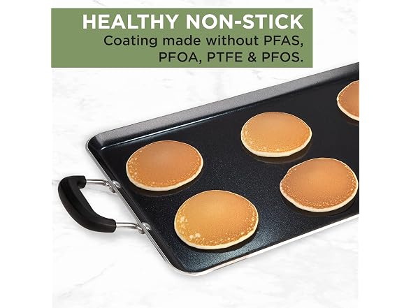 Ecolution Artistry Nonstick Double Burner Griddle