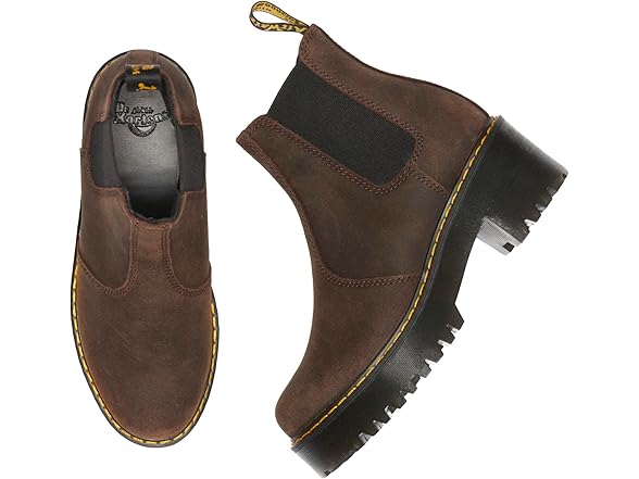 Dr. Martens Women's Sanguine Leather Chelsea Boot (9)