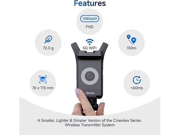 Accsoon CineView Nano Wireless Video