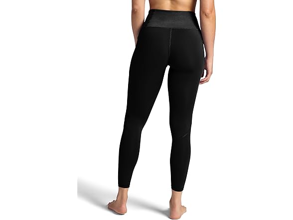 Gaiam Womens Rib Mix High-Rise 7/8 Legging