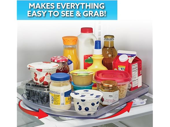 Smart Spin Rotating Refrig. Organizer