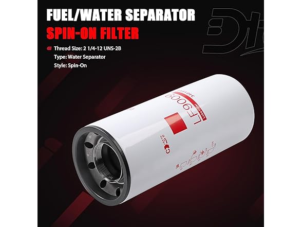Dtomi Fuel Water Separator P553000 2pk