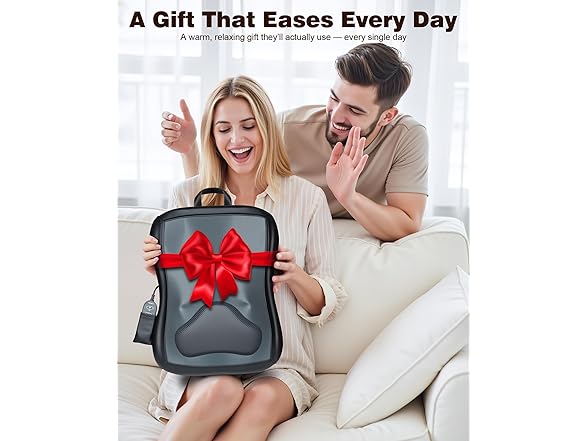 Shiatsu Back Massager with Heat