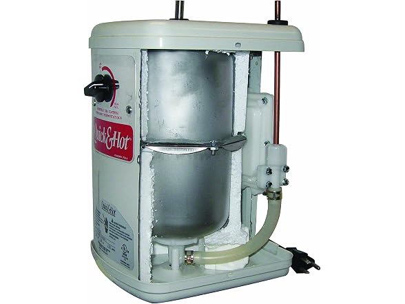 Westbrass A261HFP-11 10" Calorah 1-Handle Hot Water Dispenser
