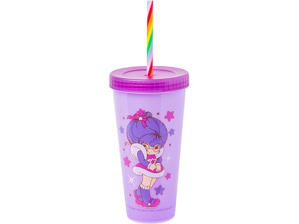 SilRainbow Brite Starlite, 4 Pack Color Changing Tumbler, 24oz