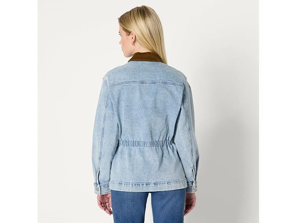 Amazon Essentials Women's Waist Barn Jacket