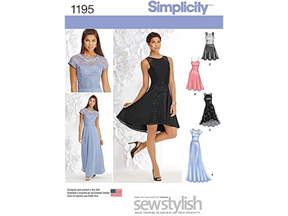 Simplicity 1195 Women's Evening, Special