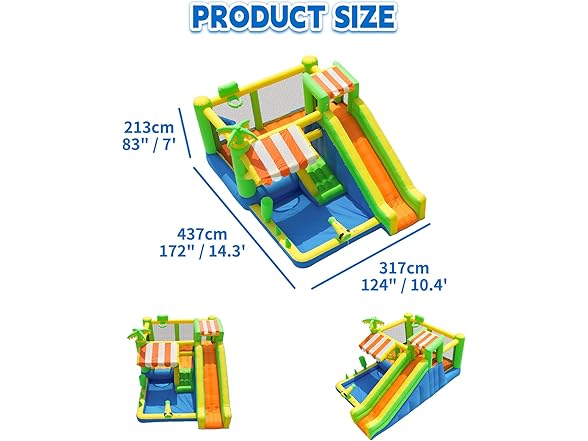 SunSports Inflatable Water Park