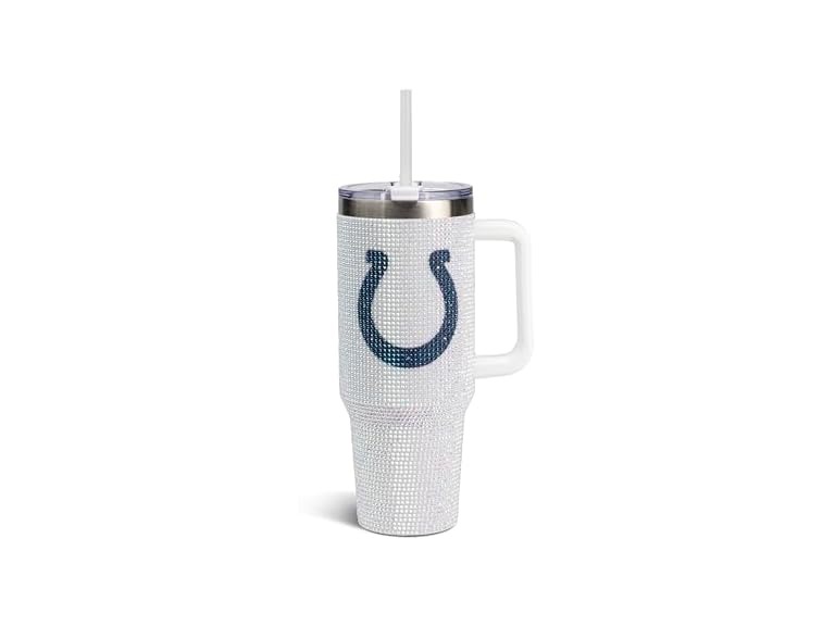 COLTS Crystal Steel Tumbler (40oz)