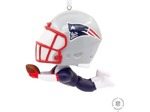 PATRIOTS Bouncing Buddy Ornament