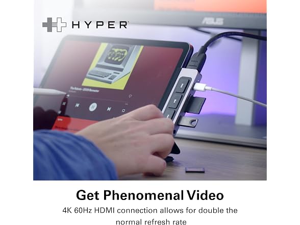 HyperDrive 6-in-1 USB-C Hub for iPad