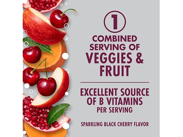 V8 +ENERGY | Sparkling Black 11.5 fl oz