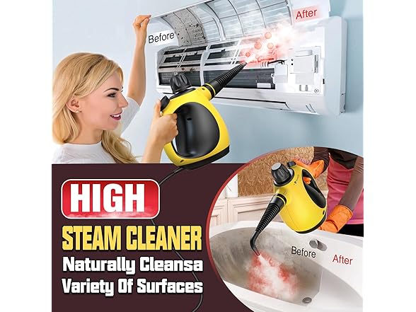 STEAMIFY Handheld Steam Cleaner