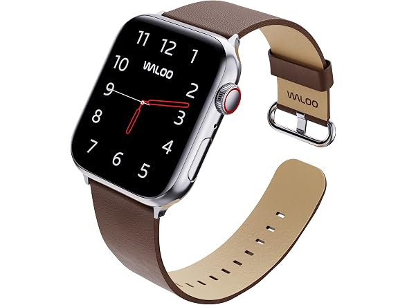 Waloo Genuine Leather apple watch band