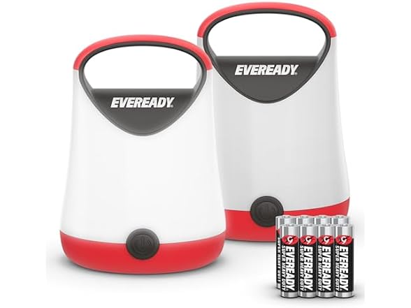 Eveready LED Camping Lantern X-250 2PK
