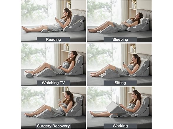 Ganaver Wedge pillows