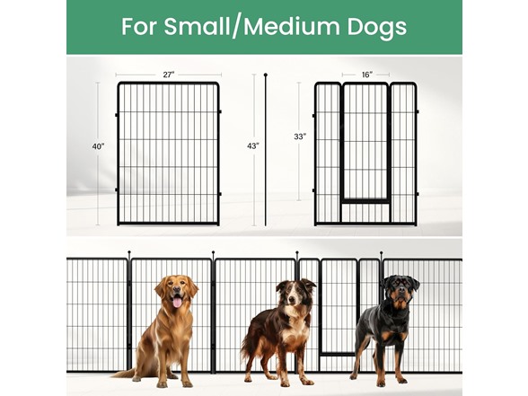 40" Height Dimensions