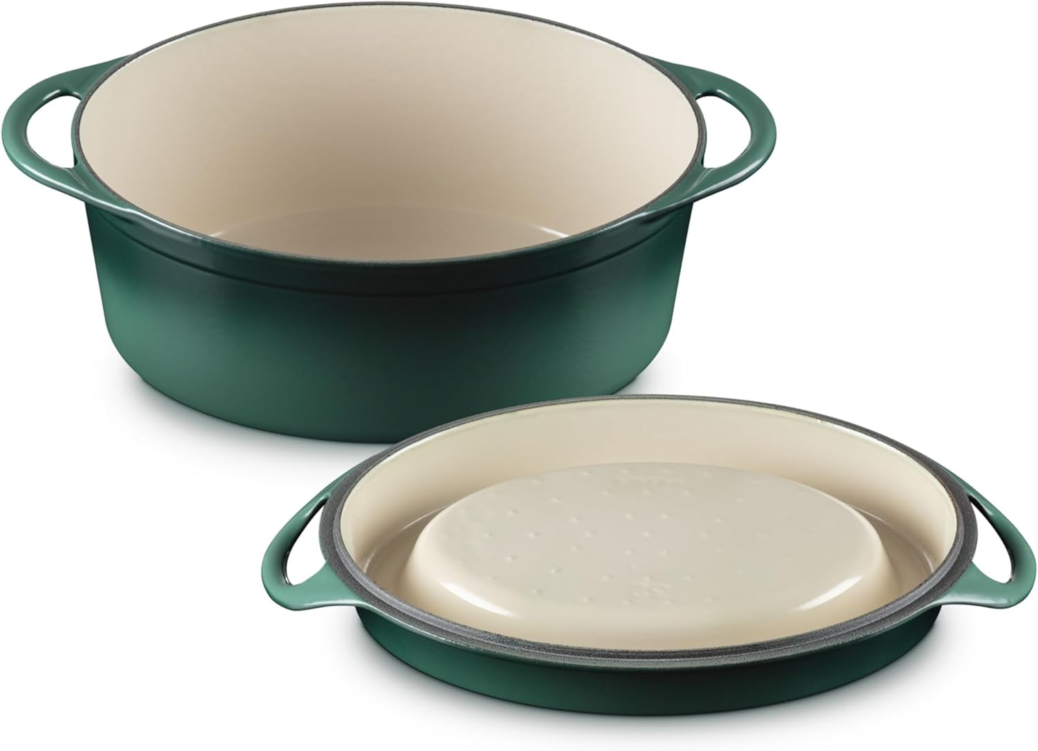 Le Creuset Enameled Cast Iron Oval Doufeu, 7.25 qt. (Open Box) - Gallery 18