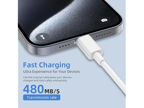 LDHTY USB-C to USB-C Cable 60W 2-Pack - Gallery 5