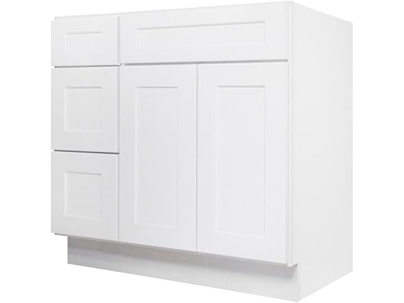Furinno Furinno Shaker Drawers Left Bath Vanity