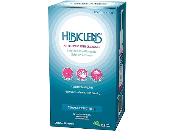 Hibiclens Antiseptic/Antimicrobial Skin Cleanser 16 oz