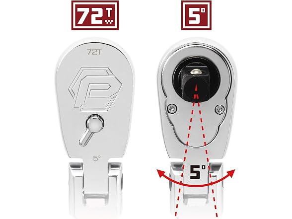 Powerbuilt Powerbuilt 3/8 Drive Flex Head Extra