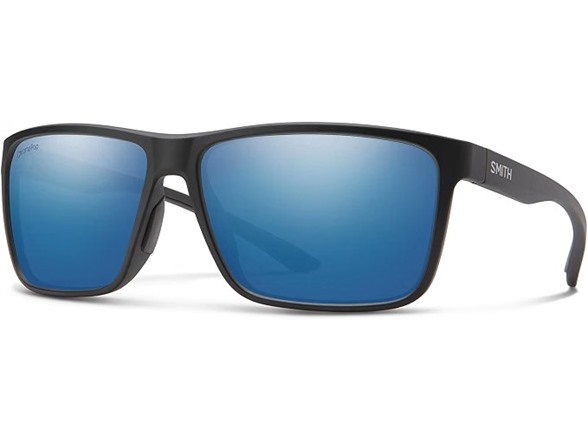 Matte Black / Chromapop Glass Polarized Blue Mirror