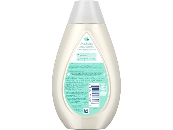 Johnsons CottonTouch Newborn Wash Shampoo 13.6oz