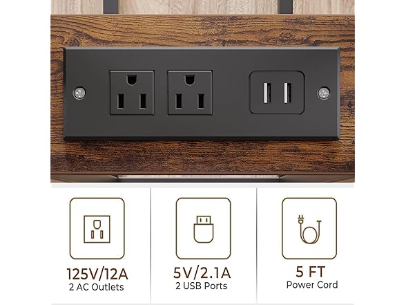 Tatub Rolling Bedside Table