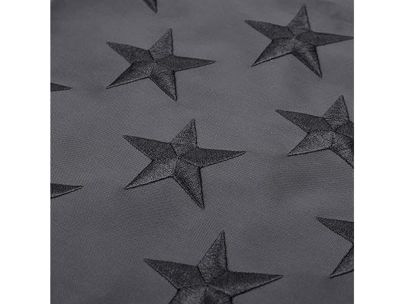 Black American Flag 3x5ft 3-Pack Nylon