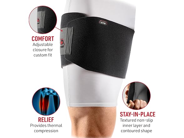McDavid 475 Adjustable Groin Wrap , Blac