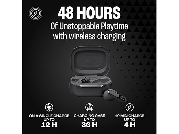 JBL Live Beam 3 Wireless Noise-Cancelling Earbuds (Grade A Refurbished)