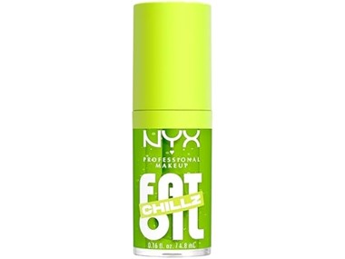 $3.99, Was $7.87, 49% Off! NYX Fat Oil Chillz Tinted Lip Gloss Kiwi dealfomo