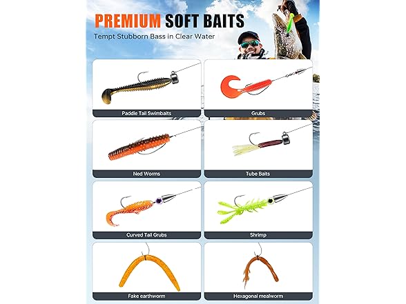 DIGOAKO Large 3-Layer Fishing Tackle Box