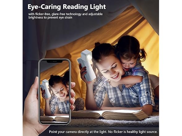 Yochoice 2-Pack Rechargeable Wall Light