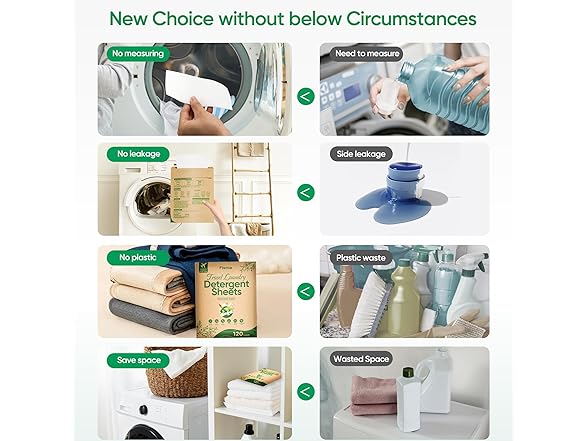 Fisroa Laundry Detergent Sheets